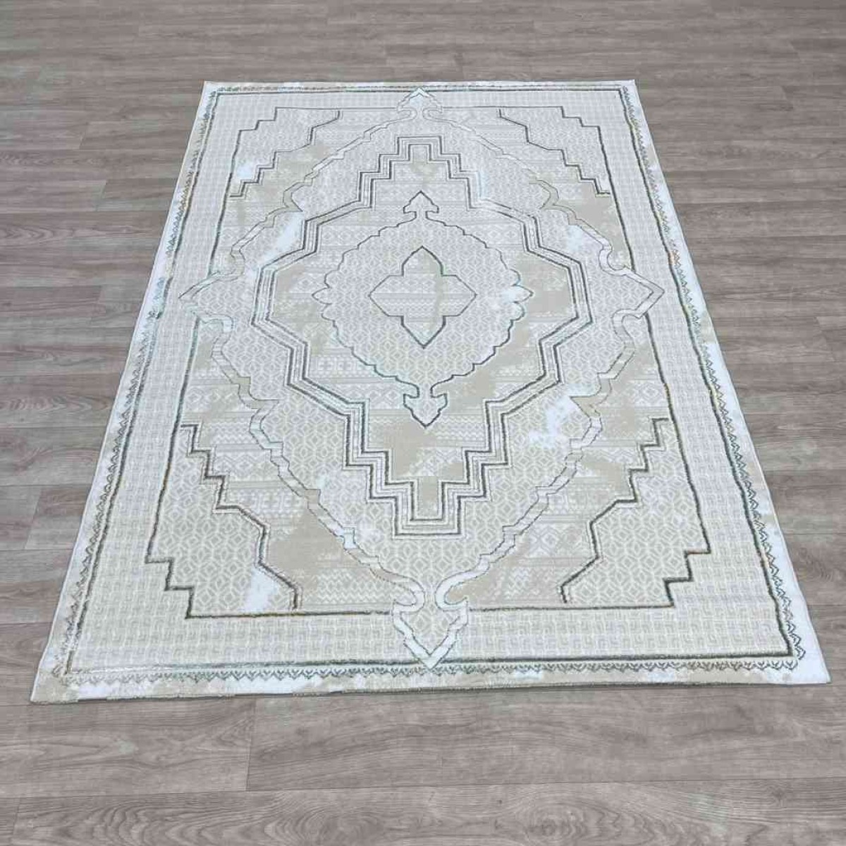 سجاد تركي ميا 11236B بيج اخضرمقاس 50*80