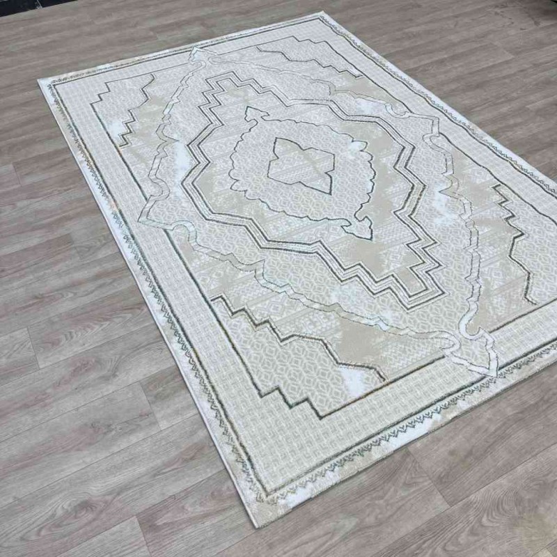 سجاد تركي ميا 11236B بيج اخضرمقاس 50*80