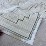 سجاد تركي ميا 11236B بيج اخضرمقاس 50*80