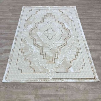 سجاد تركي ميا 11236B بيج ذهبي مقاس 50*80