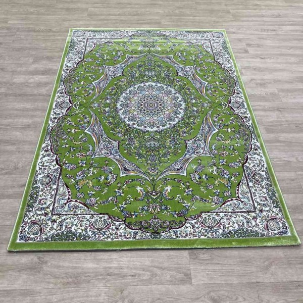 سجاد تركي احلامي كلاسيك سميك ناعم ODT97A اخضر مقاس 50*80