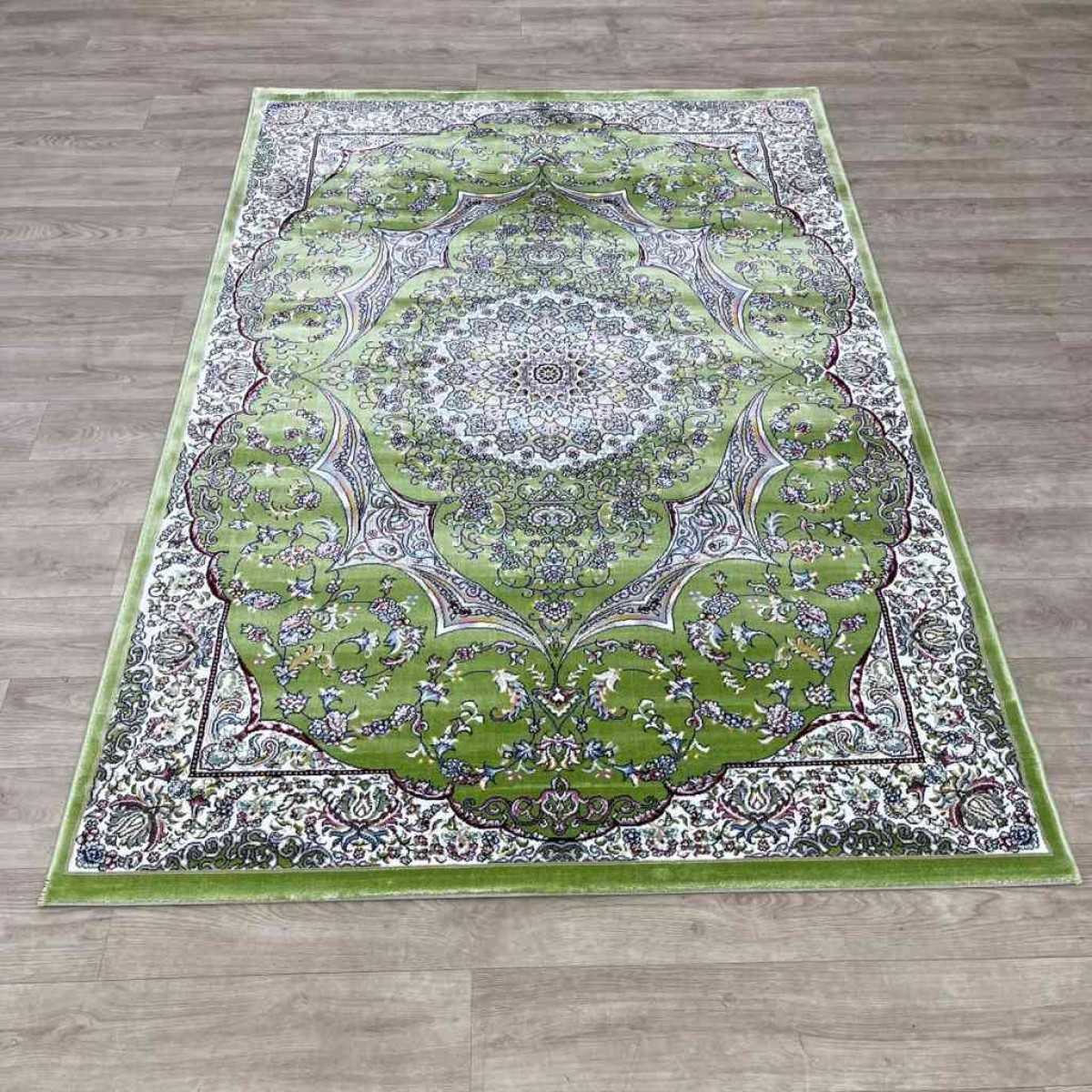 سجاد تركي احلامي كلاسيك سميك ناعم ODT97A اخضر مقاس 200*300