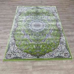 سجاد تركي احلامي كلاسيك سميك ناعم ODT97A اخضر مقاس 200*300