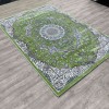 سجاد تركي احلامي كلاسيك سميك ناعم ODT97A اخضر مقاس 50*80