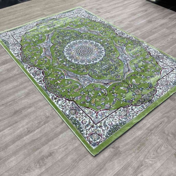 سجاد تركي احلامي كلاسيك سميك ناعم ODT97A اخضر مقاس 50*80