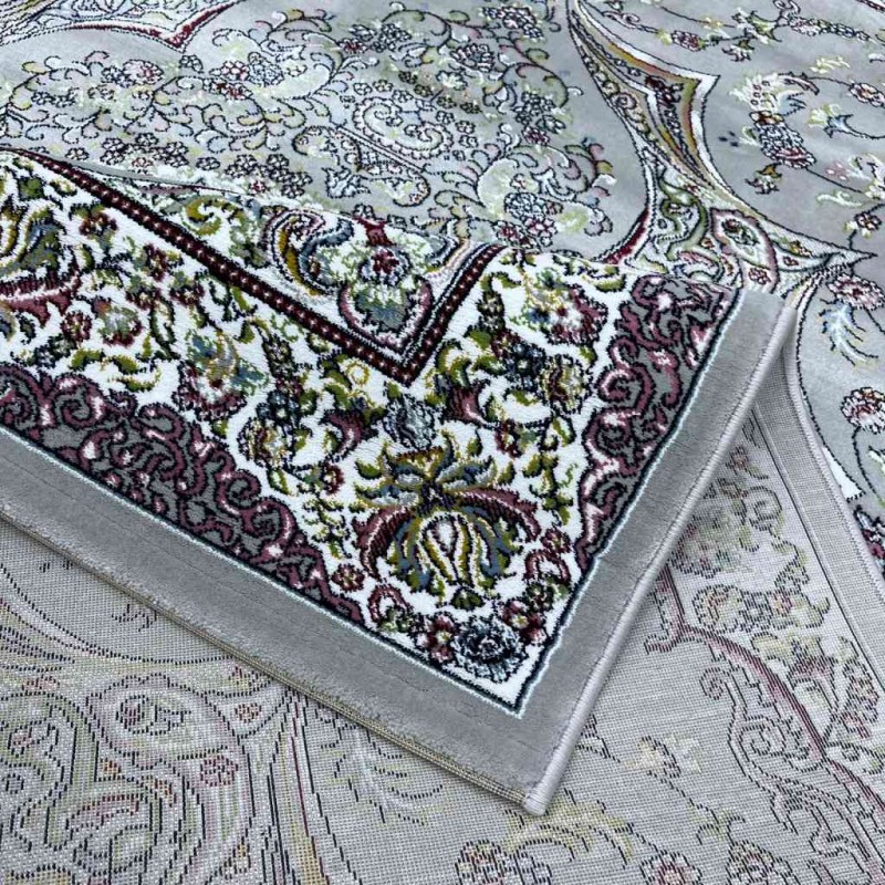 سجاد تركي احلامي كلاسيك سميك ناعم ODT97A رصاصي مقاس 200*300