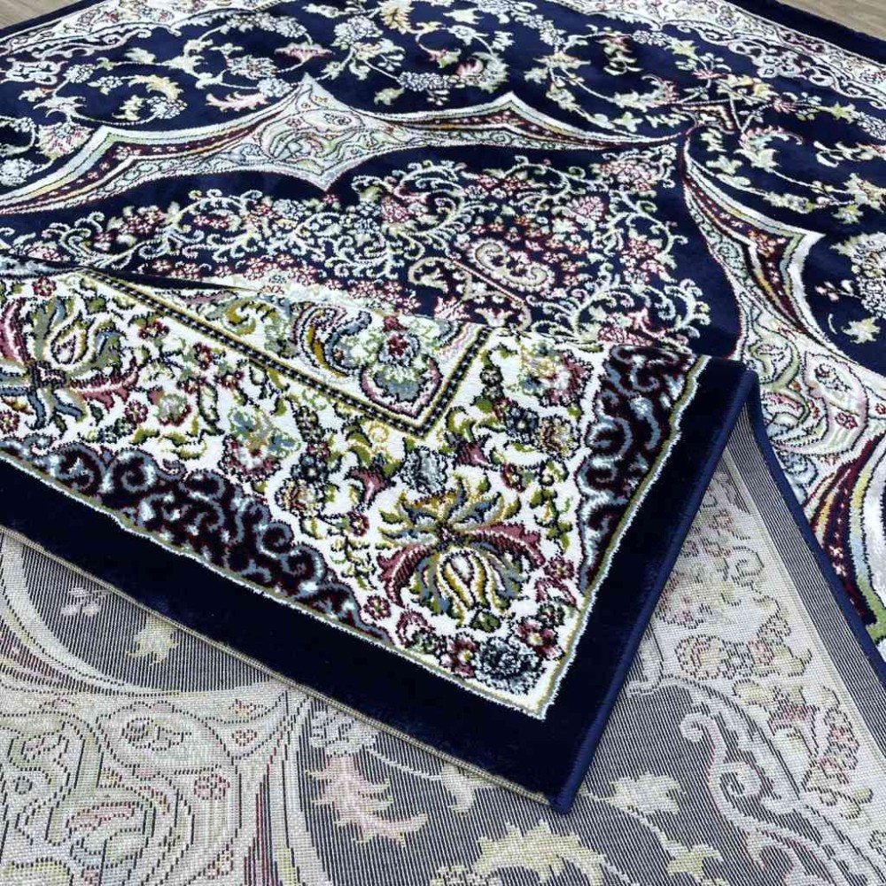 سجاد تركي احلامي كلاسيك سميك ناعم ODT97A كحلي مقاس 200*300