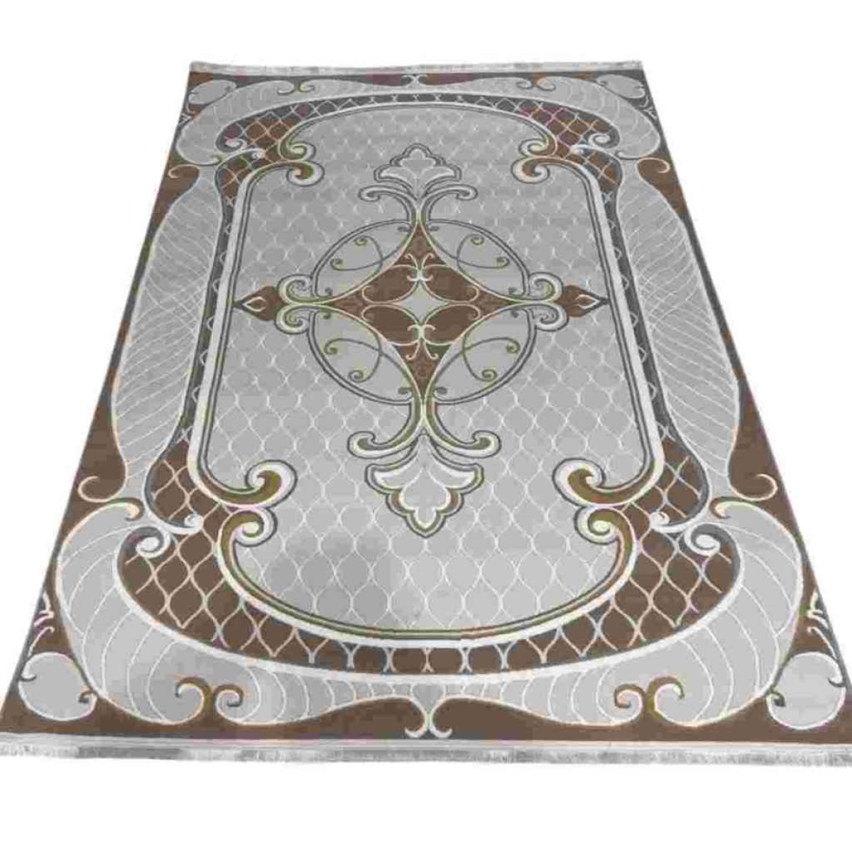 سجاد تركي بيونكلا BN102A كريم بني مقاس 100*300