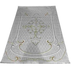 سجاد تركي بيونكلا BN102A كريم ابيض مقاس 300*400