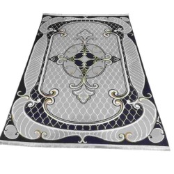 سجاد تركي بيونكلا BN102A رصاصي كحلي مقاس 50*80