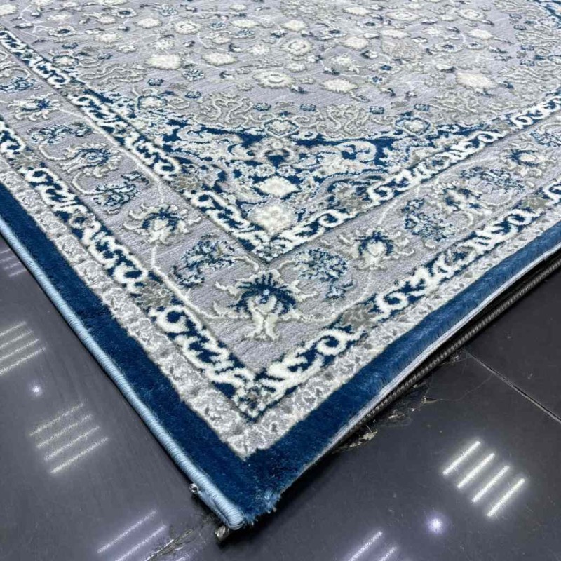 سجاد فنيسيا تركي 5022A لون سماوي مقاس 150*220