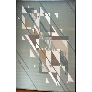 سجاد المصممين لونك تركي A0058 اخضر غامق مقاس 150*220