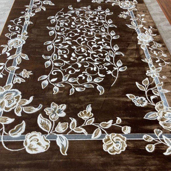 سجاد كلاسيك مالمو تركي S1019 كابتشينو مقاس 150*220