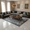 سجاد كلاسيك مالمو تركي S1019 رصاصي مقاس 150*220