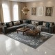 سجاد كلاسيك مالمو تركي S1019 رصاصي مقاس 300*400