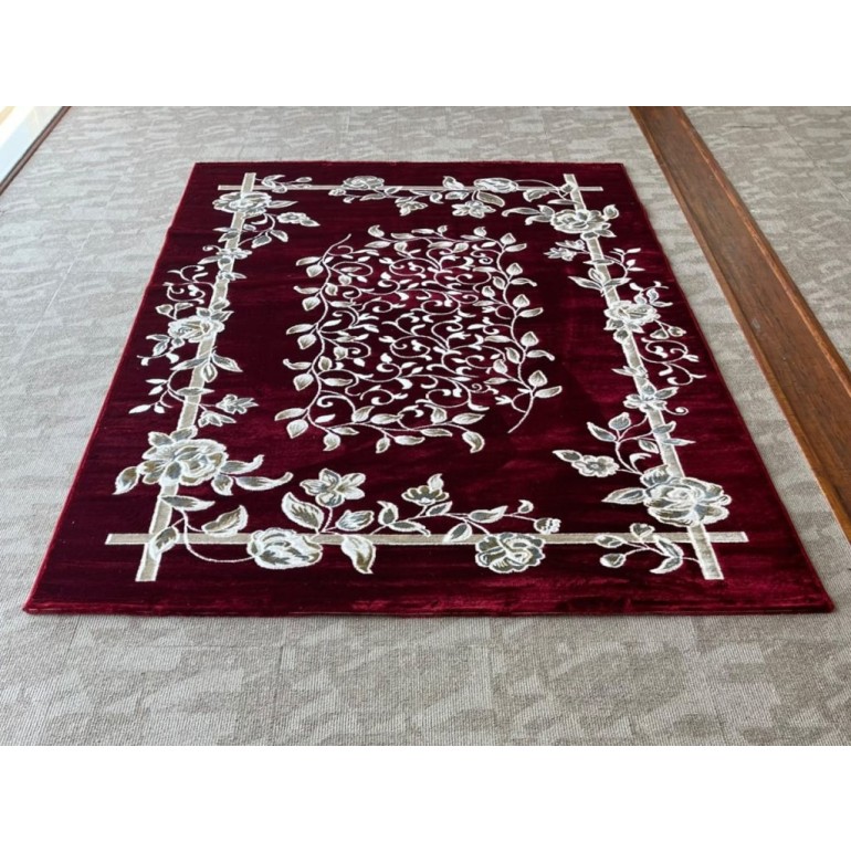 سجاد كلاسيك مالمو تركي S1019 عنابي مقاس 250*350