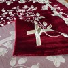 سجاد كلاسيك مالمو تركي S1019 عنابي مقاس 150*220