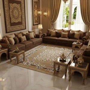 سجاد كلاسيك مالمو تركي S1019 فيزون مقاس 200*300