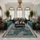 سجاد كلاسيك مالمو تركي S1020 سماوي مقاس 80*150