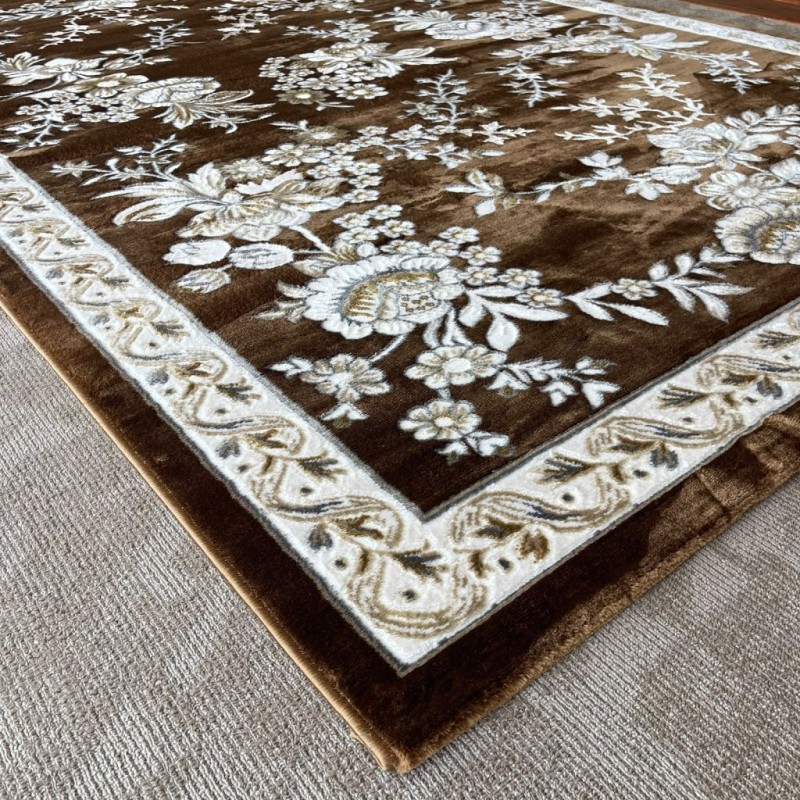 سجاد كلاسيك مالمو تركي S1020 كابتشينو مقاس 300*400