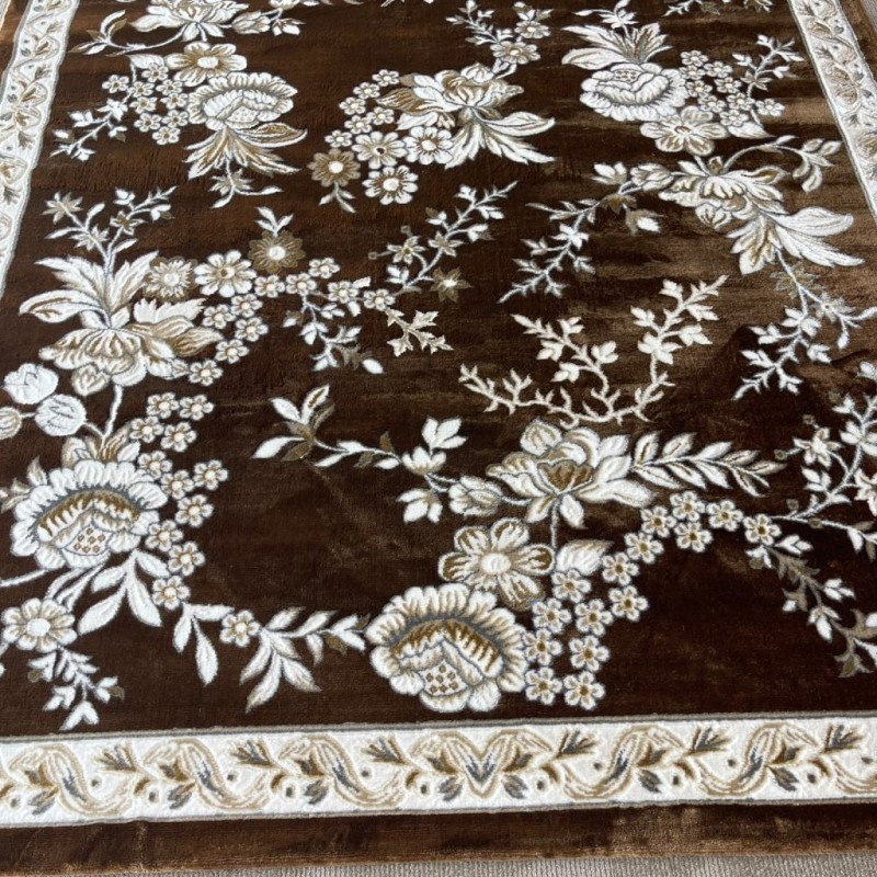 سجاد كلاسيك مالمو تركي S1020 كابتشينو مقاس 300*400