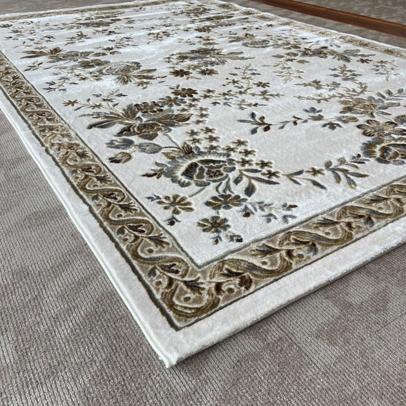 سجاد كلاسيك مالمو تركي S1020 كريم مقاس 80*150