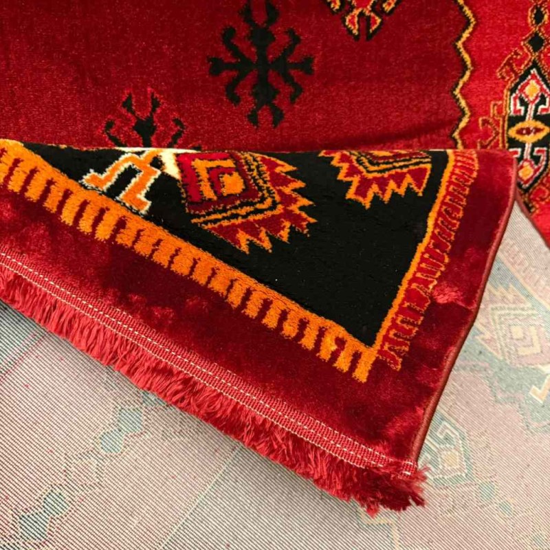 سجاد تركي بخارى سوبر افغاني RFG4520 احمر مقاس 200*300