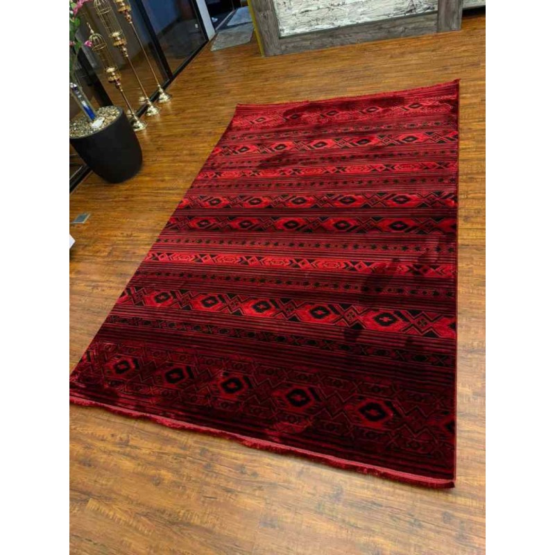 سجاد تركي بخارى سوبر افغاني RFG4526 احمر مقاس 150*220