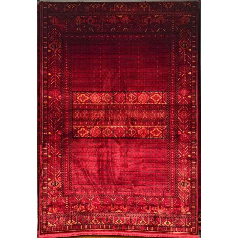 سجاد تركي بخارى سوبر افغاني RFG4539 احمر مقاس 150*220