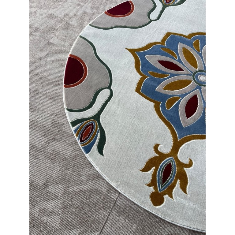 سجاد تركي سوبر ستار F500A كريم دايري مقاس 200*200