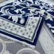 سجاد شرقي تاج نقش ايراني تركي 36023A كحلي مقاس 200*300 سجاد شرقي تاج نقش ايراني تركي 36023A كحلي مقاس 200*300