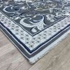 سجاد شرقي تاج نقش ايراني تركي 36023A رصاصي مقاس 300*400