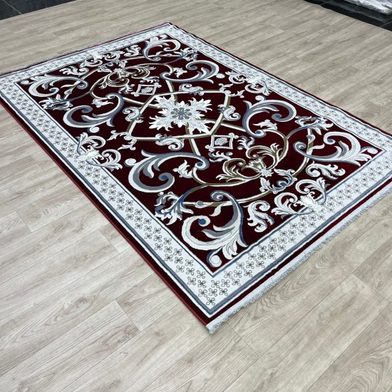 سجاد شرقي تاج نقش ايراني تركي 36023A احمر مقاس 100*200 سجاد شرقي تاج نقش ايراني تركي 36023A احمر مقاس 100*200