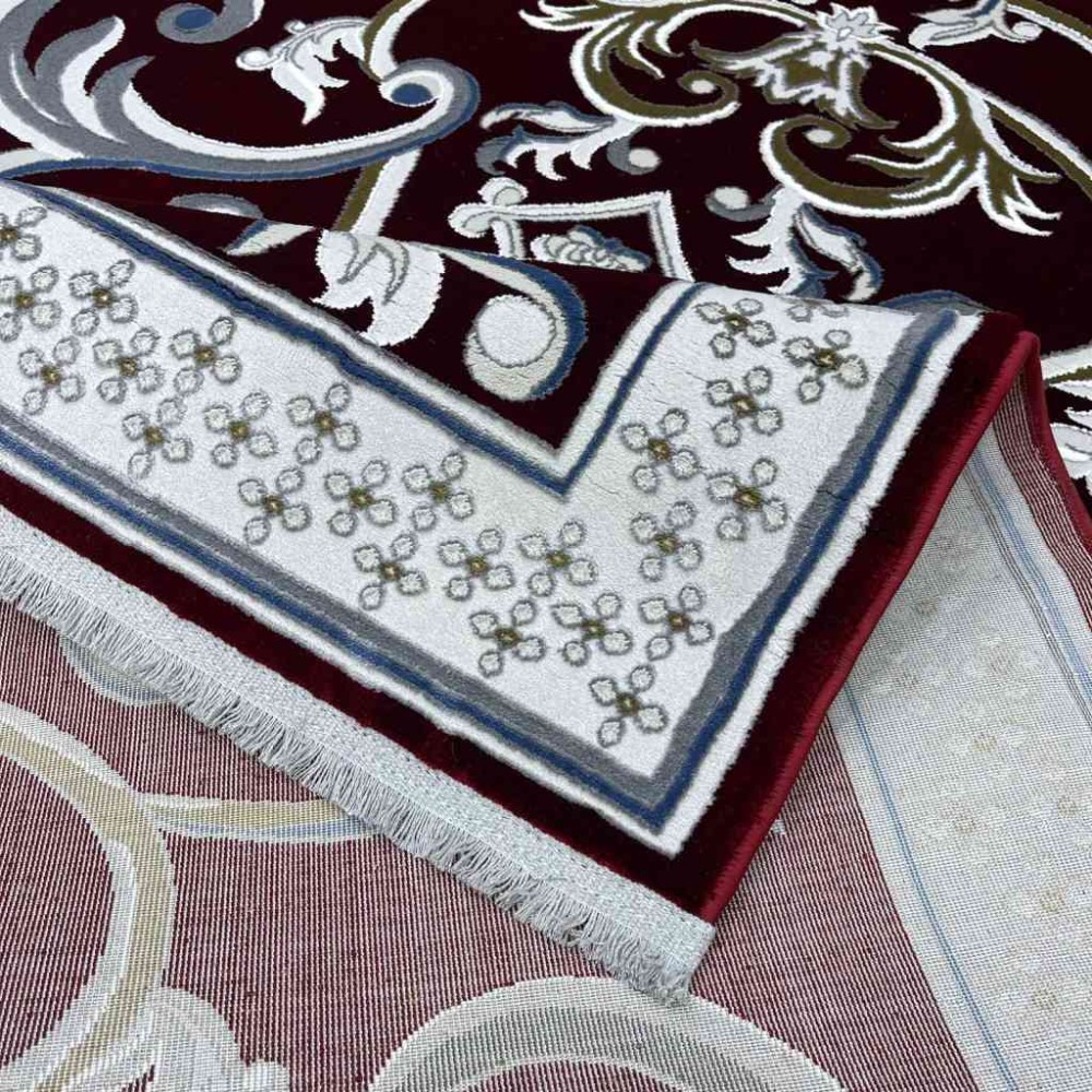 سجاد شرقي تاج نقش ايراني تركي 36023A احمر مقاس 250*350