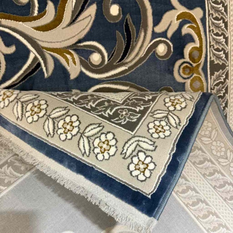 سجاد تركي تاج 8 38318A سماوي مقاس 400*500