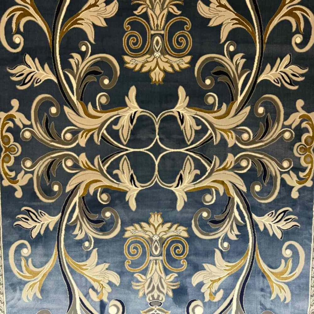 سجاد تركي تاج 8 38318A سماوي مقاس 50*80