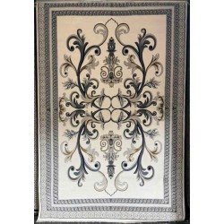 سجاد تركي تاج 8 38318A كريم مقاس 400*600