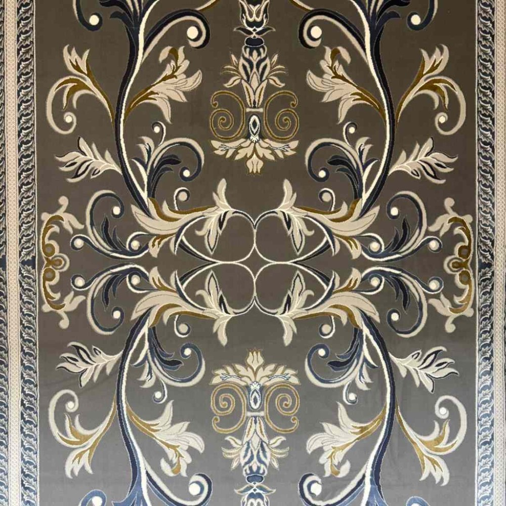 سجاد تركي تاج 8 38318A رصاصي مقاس 200*300