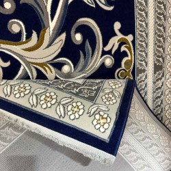 سجاد تركي تاج 8 38318A كحلي مقاس 400*600