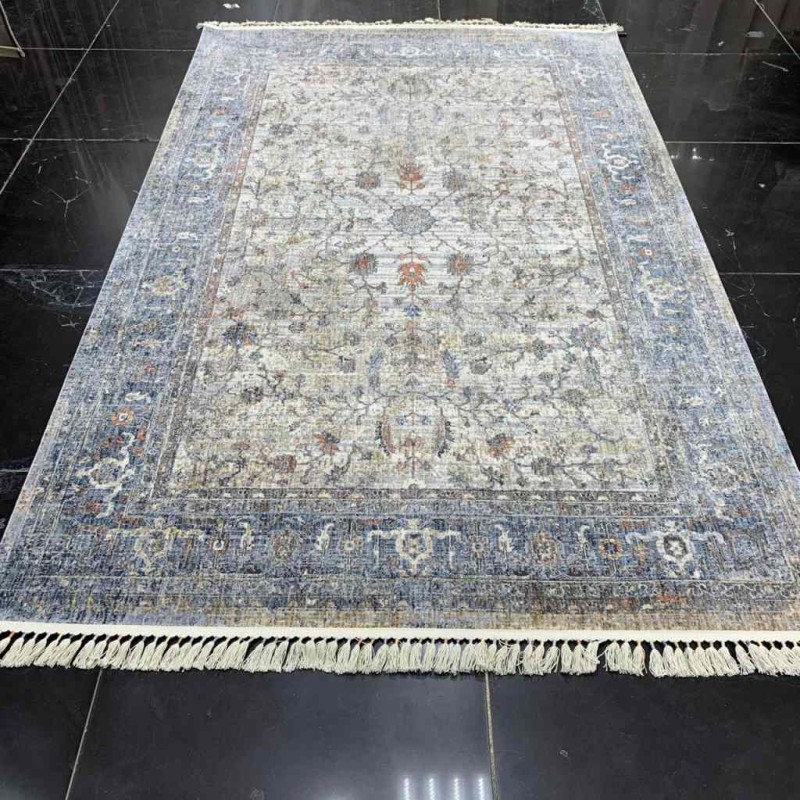 سجاد بلغاري لشبونه B678A رصاصي متعدد الألوان المائية