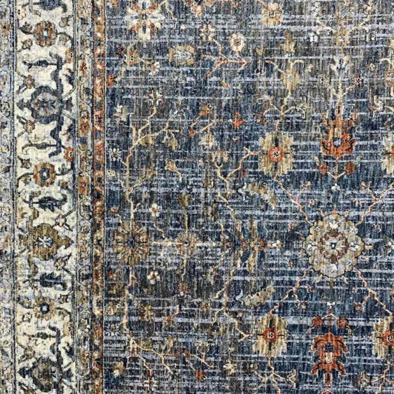 سجاد بلغاري لشبونه B678A رصاصي متعدد الألوان المائية