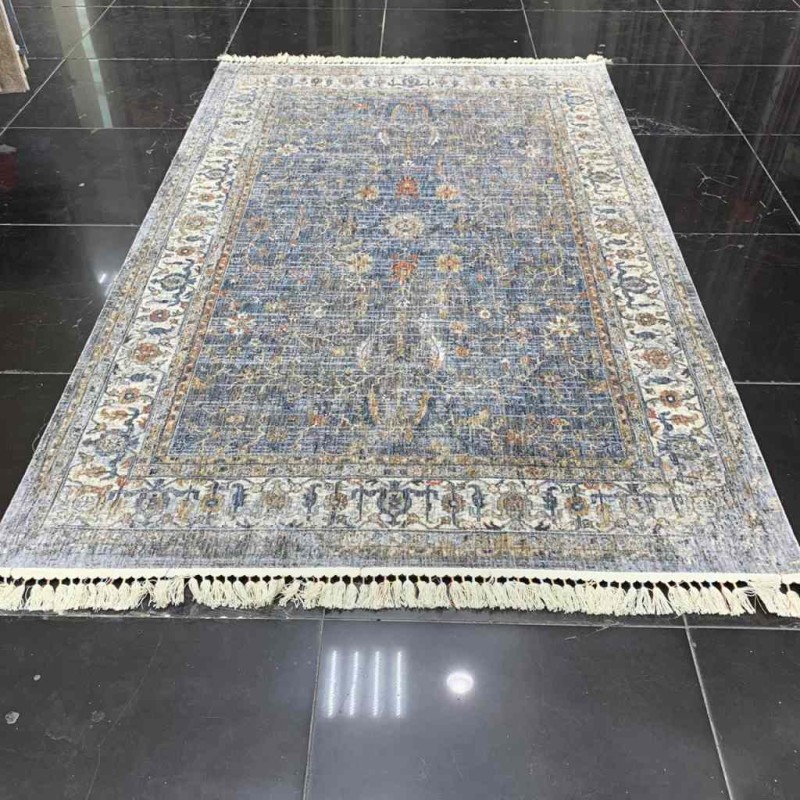 سجاد بلغاري لشبونه B678A رصاصي متعدد الألوان المائية