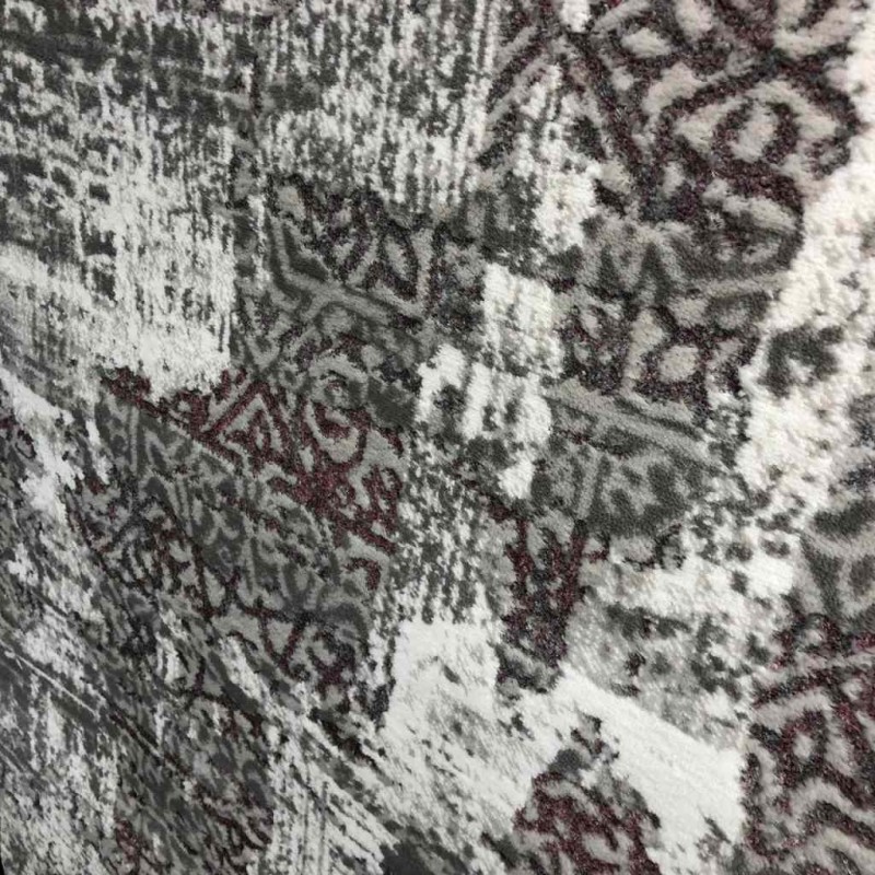سجاد تركي برازما 5563  رصاصي مع موف