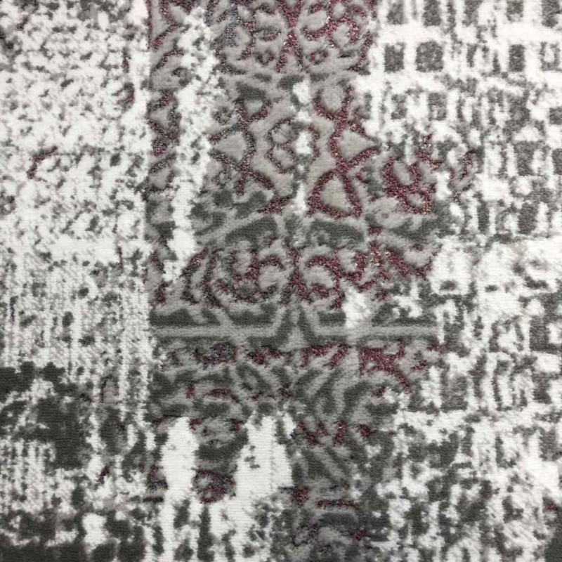 سجاد تركي برازما 5563  رصاصي مع موف