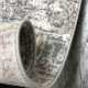 سجاد تركي برازما 5563  رصاصي مع ذهبي