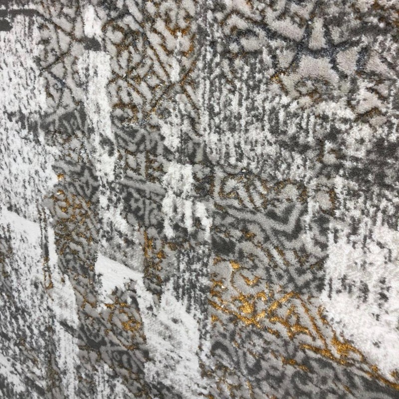 سجاد تركي برازما 5563  ذهبي مع رصاصي