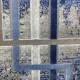 سجاد تركي فكتوريا 121 ازرق مع رصاصي