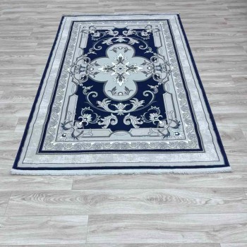 سجاد تركي سيرينتي نشقه ايراني 36235 كحلي مقاس 400*600