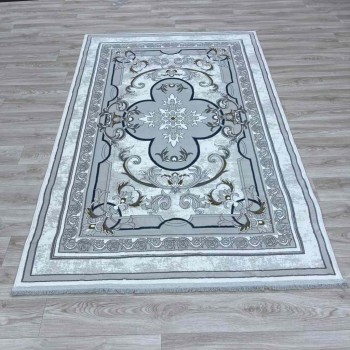 سجاد تركي سيرينتي نشقه ايراني 36235 كريم كريم مقاس 400*600
