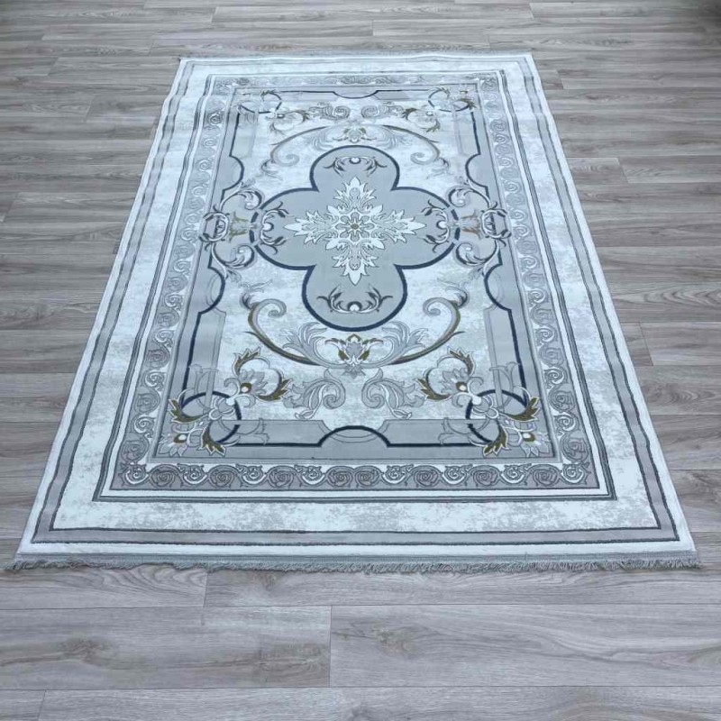 سجاد تركي سيرينتي نشقه ايراني 36235 كريم كريم مقاس 400*600